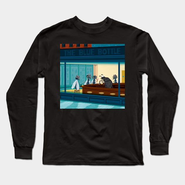 Barflies Long Sleeve T-Shirt by sonhouse5